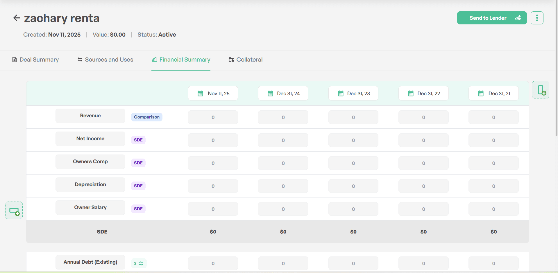 AI Financial Spread and Analysis (Coming Soon) image